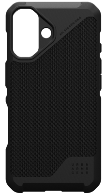 UAG Metropolis LT MagSafe iPhone 16 hoesje zwart