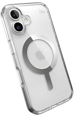 Speck Presidio Perfect Clear MagSafe iPhone 16 Plus hoesje transparant