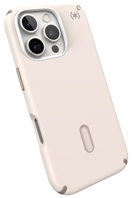 Speck Presidio 2 Pro Clicklock iPhone 16 Pro hoesje beige