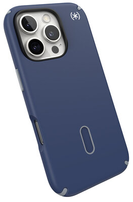 Speck Presidio 2 Pro Clicklock iPhone 16 Pro hoesje blauw