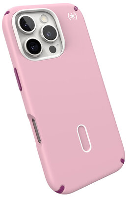 Speck Presidio 2 Pro Clicklock iPhone 16 Pro hoesje roze