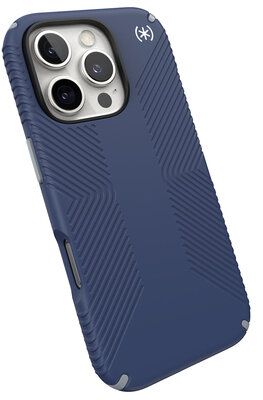 Speck Presidio 2 Grip iPhone 16 Pro Max hoesje blauw