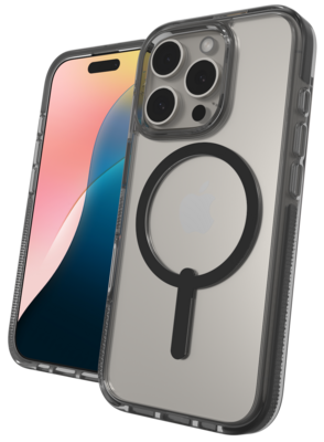 ZAGG Santa Cruz MagSafe iPhone 16 Pro hoesje zwart