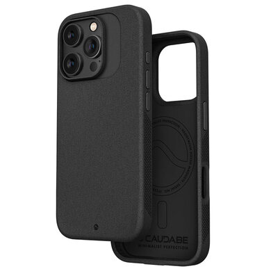 Caudabe Synthesis iPhone 16 Pro Max hoesje zwart