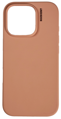 Nudient Base Case iPhone 16 Pro hoesje oranje