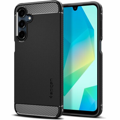 Spigen Rugged Armor Galaxy A16 hoesje Zwart