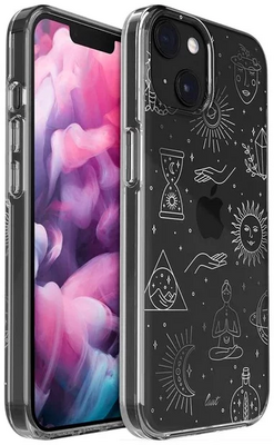 LAUT Namaste iPhone 13 hoesje Zilver
