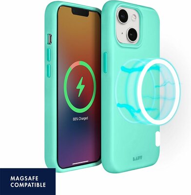 LAUT Huex Pastel MagSafe iPhone 13 hoesje Groen