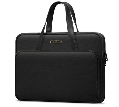 TechProtection Carrying MacBook 15 / 16 inch laptoptas zwart
