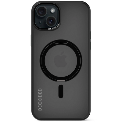 Decoded Loop Stand MagSafe iPhone 15 Plus hoesje zwart
