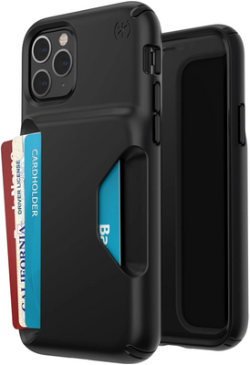 Speck Presidio Wallet iPhone 11 Pro hoes Zwart