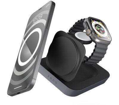 Zens MagSafe Qi2 Nightstand Pro Charger oplader zwart