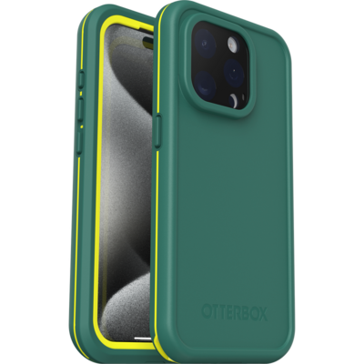 Otterbox Fre iPhone 15 Pro waterdichte hoesje groen