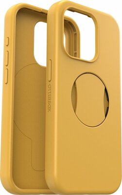 Otterbox Symmetry OtterGrip iPhone 15 Pro hoesje geel