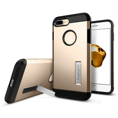Spigen Tough Armor iPhone 7 Plus hoesje Goud