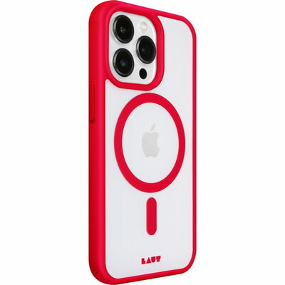LAUT Huex Protect iPhone 14 Pro hoesje rood 