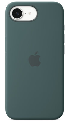 Apple silicone iPhone 16e hoesje lake groen