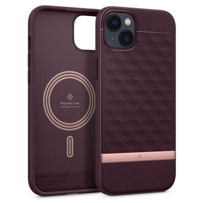 Spigen Parallax MagSafe iPhone 14 Plus hoesje rood