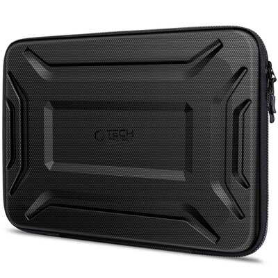 TechProtection Kevlar MacBook 13 / 14 inch sleeve zwart