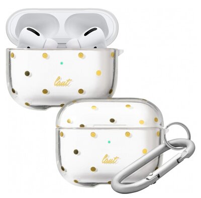 LAUT Dotty AirPods Pro hoesje Transparant 