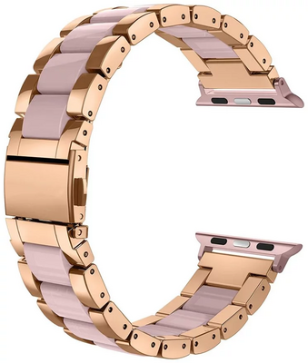 TechProtection Pearl Apple Watch 42 / 41 / 40 mm bandje pearl