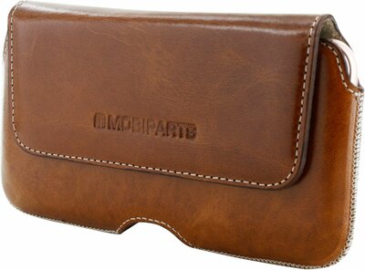 Mobiparts Excellent Belt 3XL telefoon riem holster Bruin