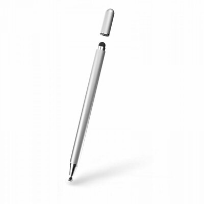 TechProtection Magnet Stylus Pen voor iPad en tablet zilver