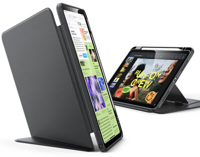 ESR Flip Hybrid iPad Air 11 inch hoesje zwart