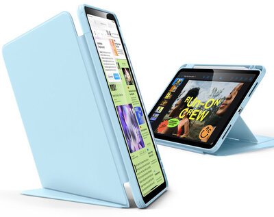 ESR Flip Hybrid iPad Air 11 inch hoesje blauw