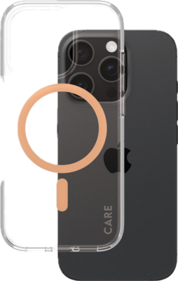 PanzerGlass CARE Urban Combat iPhone 16 Pro hoesje oranje