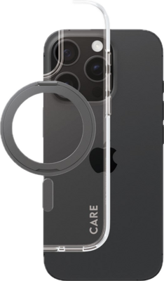 PanzerGlass CARE met kickstand iPhone 16 Pro hoesje zwart 
