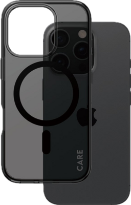 PanzerGlass CARE Urban Combat iPhone 16 Pro hoesje smokey zwart
