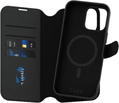 PanzerGlass CARE 2 in 1 Wallet iPhone 16 Pro Max hoesje zwart 