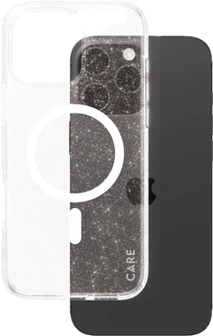 PanzerGlass CARE Urban Combat iPhone 16 Pro Max hoesje glitter