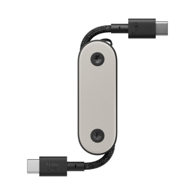 Native Union Pocket USB-C naar USB-C kabel stone