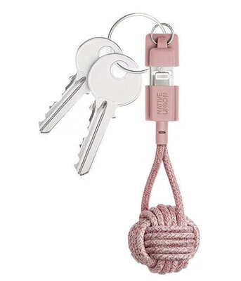 Native Union Kevlar Key Lightning kabel Rose