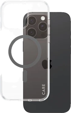 PanzerGlass CARE Urban Combat iPhone 16 Pro Max hoesje doorzichtig zwart