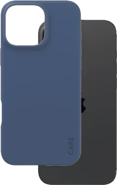 PanzerGlass CARE iPhone 16 Pro Max hoesje blauw