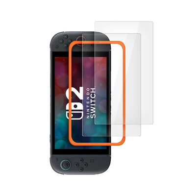 TechProtection Easy Nintendo Switch 2 screenprotector 2 pack