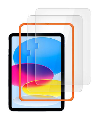 TechProtection Easy iPad 2025 11 inch / 2022 10,9 inch glazen screenprotector 2 pack