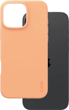 PanzerGlass CARE iPhone 16 Pro Max hoesje oranje