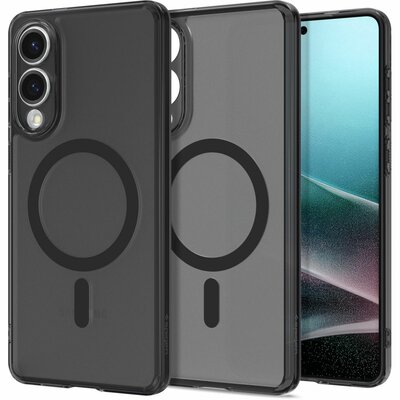 Spigen Ultra Hybrid MagSafe Galaxy S25 Edge hoesje frost zwart