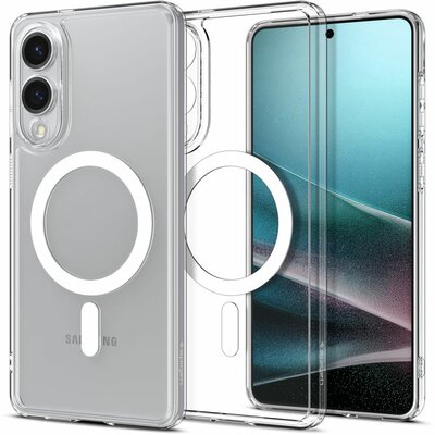 Spigen Ultra Hybrid MagSafe Galaxy S25 Edge hoesje wit