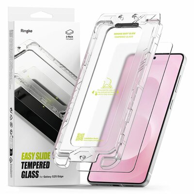 Ringke Easy Slide Galaxy Edge S25 screenprotector 2 pack