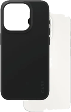PanzerGlass CARE iPhone 15 Pro hoesje zwart