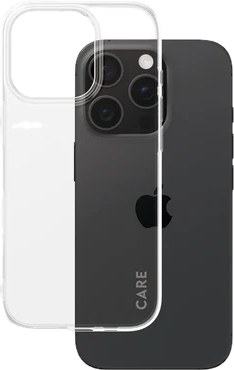 PanzerGlass CARE X-Ray flexibel iPhone 16 Pro hoesje doorzichtig