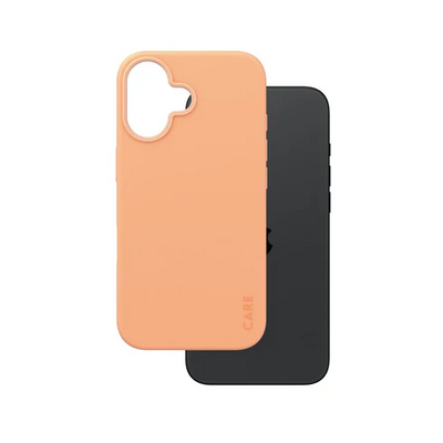 PanzerGlass CARE MagSafe iPhone 16 hoesje oranje