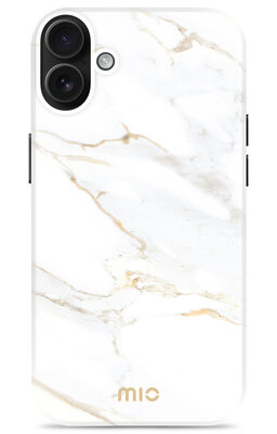 MIO MagSafe iPhone 16 hoesje White Marble
