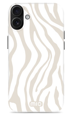 MIO MagSafe iPhone 16 hoesje Sandy Zebra