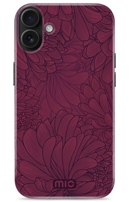MIO MagSafe iPhone 16 hoesje Berry Blooms